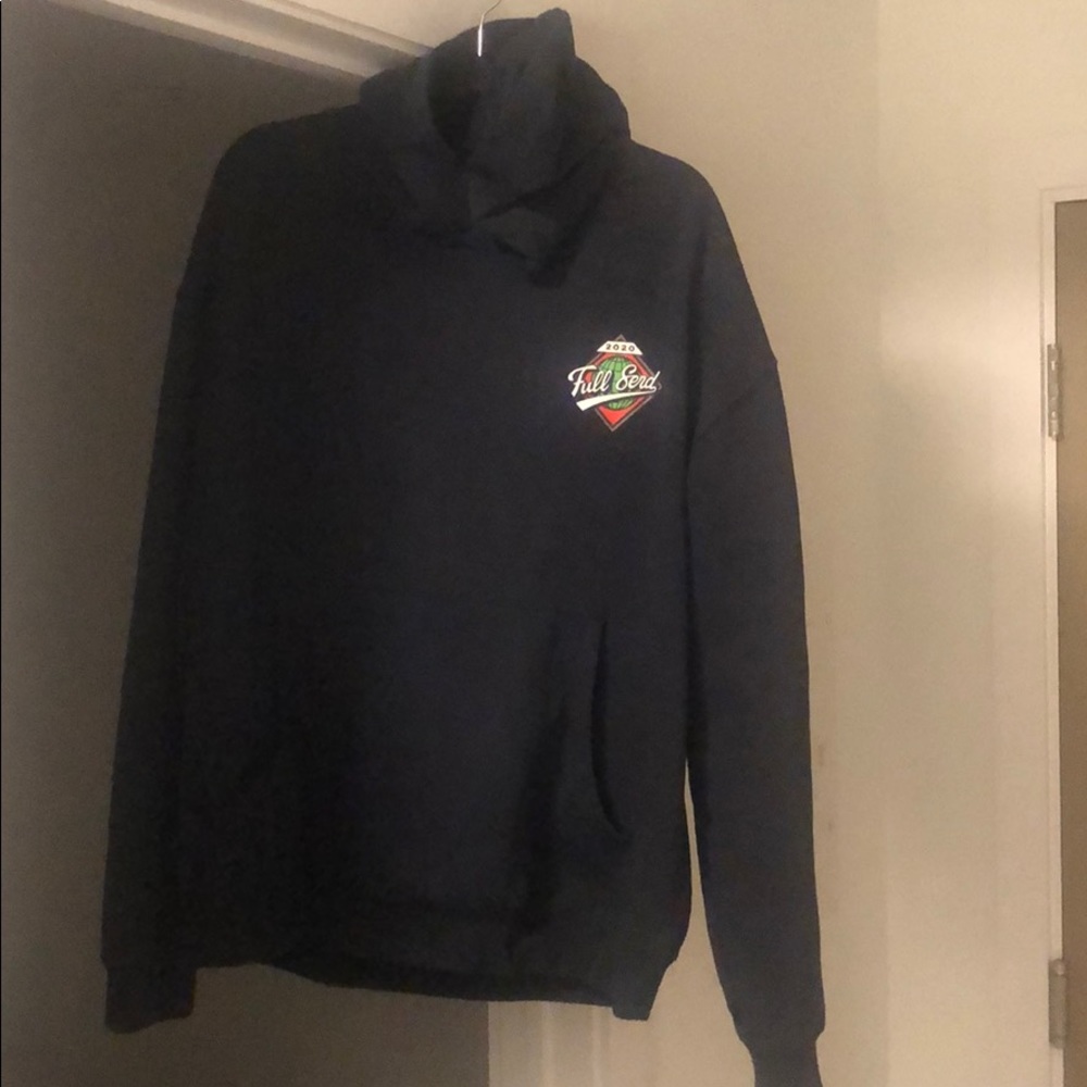 Genuine 2020 Full Send Nelk 2XL baseball hoodie.